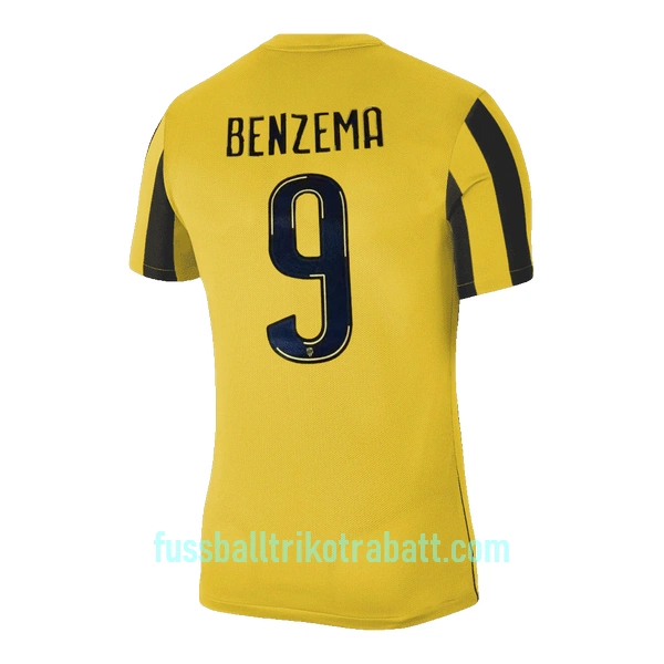 Günstige Al Ittihad Benzema 9 Herrentrikot Heim 2022/23 Kurzarm