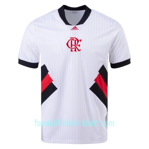 Günstige Flamengo Adidas Icon Herrentrikot 2022/23 Kurzarm