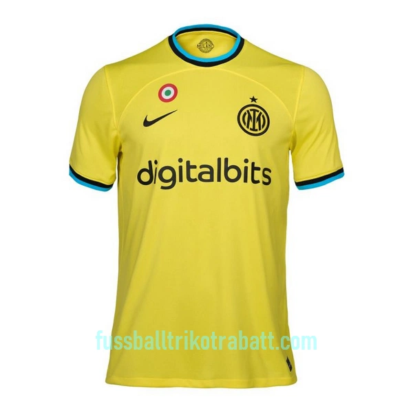 Günstige Inter Mailand Kindertrikot Ausweich 2022/23 Kurzarm