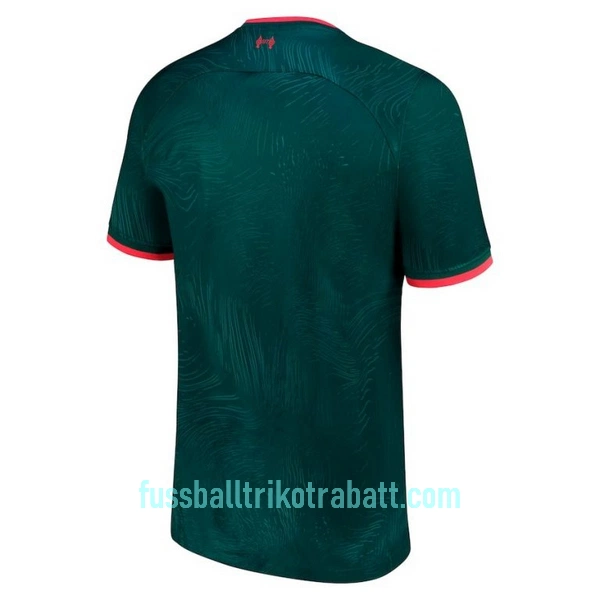 Günstige Liverpool Kindertrikot Ausweich 2022/23 Kurzarm