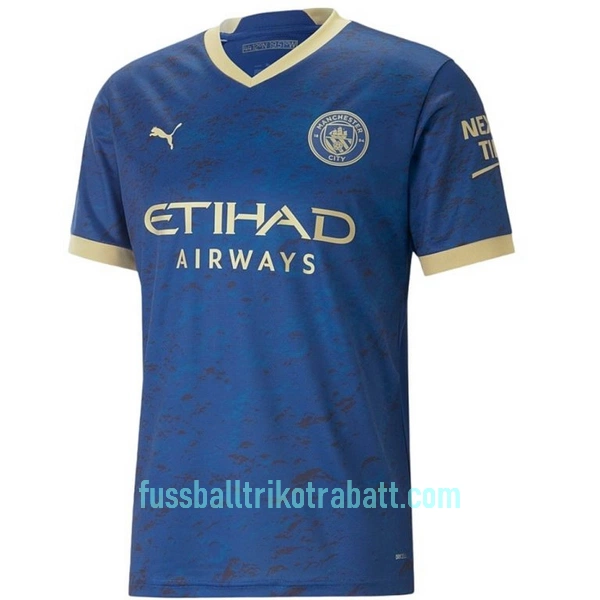 Günstige Manchester City Herrentrikot Vierte 2022/23 Kurzarm