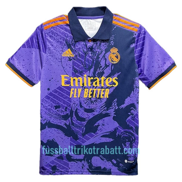 Günstige Real Madrid Dragon Herrentrikot 2023/24 Kurzarm Lila - Speziell