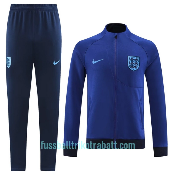 England Trainingsjackenanzüge 2022 Blaue