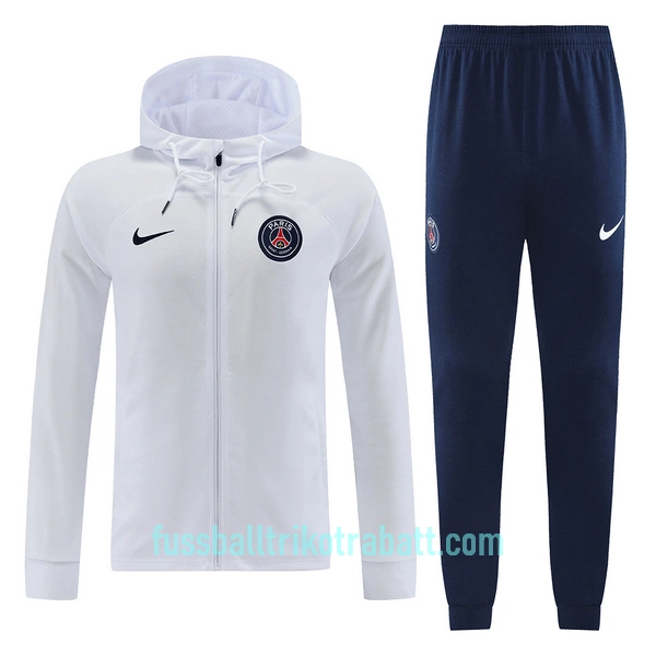 Paris Saint-Germain Trainingsjacke mit Kapuze 2022/23 Weiße