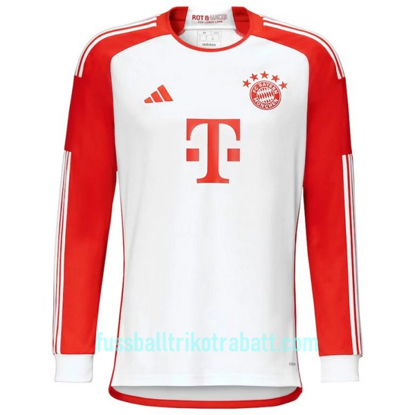 Günstige Bayern München Herrentrikot Heim 2023/24 Langarm