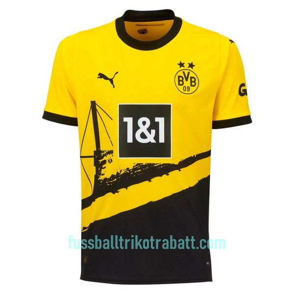 Günstige Borussia Dortmund Kindertrikot Heim 2023/24 Kurzarm