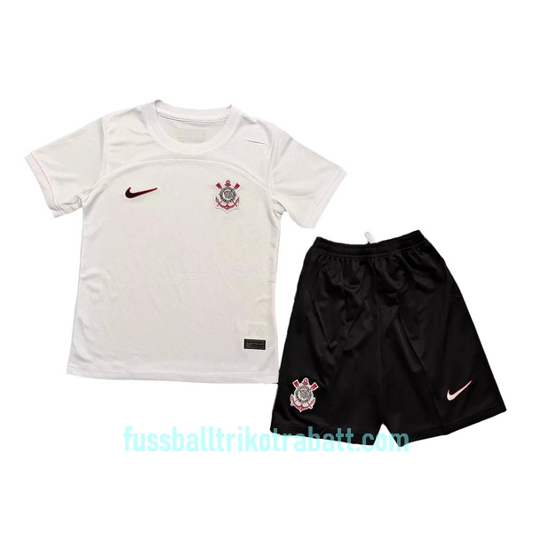 Günstige Corinthians Kindertrikot Heim 2023/24 Kurzarm