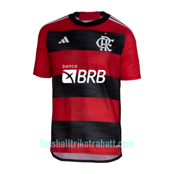 Günstige Flamengo Herrentrikot Heim 2023/24 Kurzarm