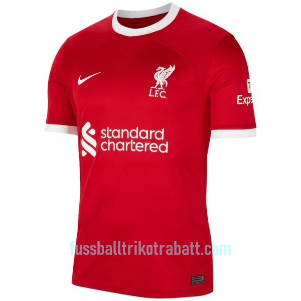 Günstige Liverpool Kindertrikot Heim 2023/24 Kurzarm