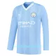 Günstige Manchester City Herrentrikot Heim 2023/24 Langarm