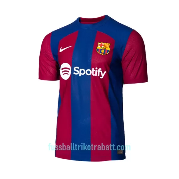 Günstige FC Barcelona Herrentrikot Heim 2023/24 Kurzarm