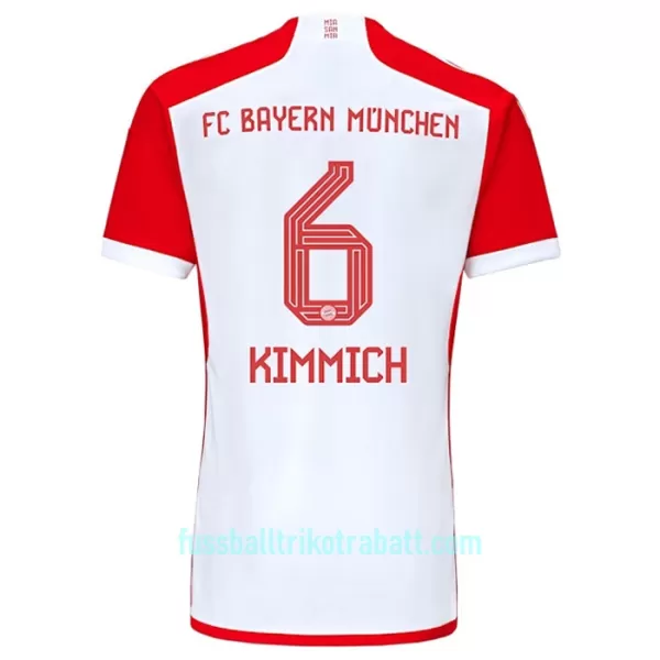 Günstige FC Bayern München Joshua Kimmich 6 Herrentrikot Heim 2023/24 Kurzarm