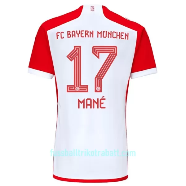 Günstige FC Bayern München Mane 17 Herrentrikot Heim 2023/24 Kurzarm