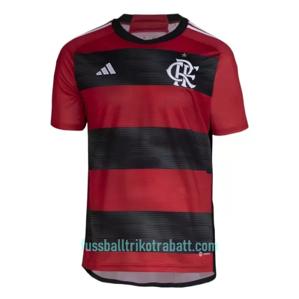 Günstige Flamengo Kindertrikot Heim 2023/24 Kurzarm