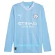 Günstige Manchester City Champions of Europe Herrentrikot Heim 2023/24 Langarm