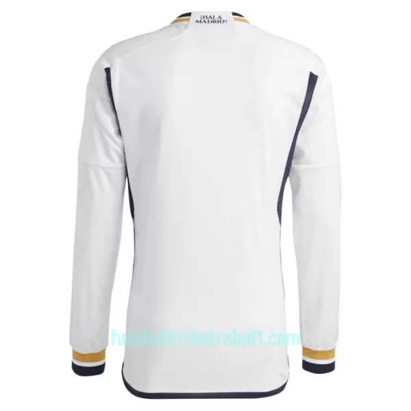 Günstige Real Madrid Herrentrikot Heim 2023/24 Langarm