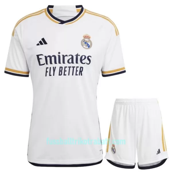 Günstige Real Madrid Kindertrikot Heim 2023/24 Kurzarm