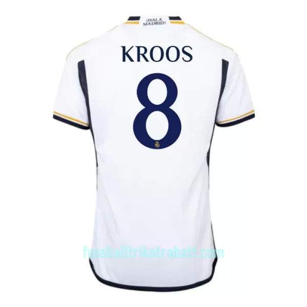 Günstige Real Madrid Kroos 8 Herrentrikot Heim 2023/24 Kurzarm
