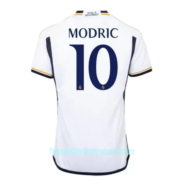 Günstige Real Madrid Modrić 10 Kindertrikot Heim 2023/24 Kurzarm