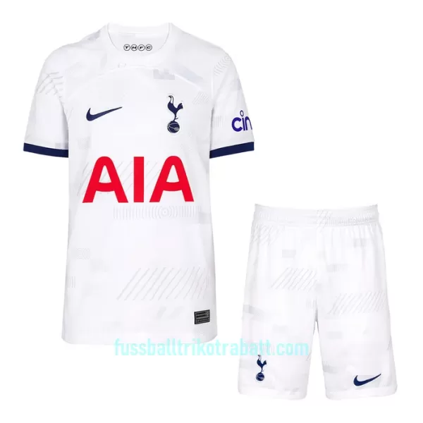 Günstige Tottenham Hotspur Kindertrikot Heim 2023/24 Kurzarm