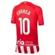 Günstige Atlético Madrid Correa 10 Kindertrikot Heim 2023/24 Kurzarm