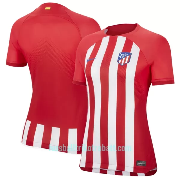 Günstige Atlético Madrid Damentrikot Heim 2023/24 Kurzarm