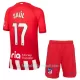 Günstige Atlético Madrid Saul 17 Kindertrikot Heim 2023/24 Kurzarm