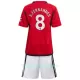 Günstige Manchester United Bruno Fernandes 8 Kindertrikot Heim 2023/24 Kurzarm