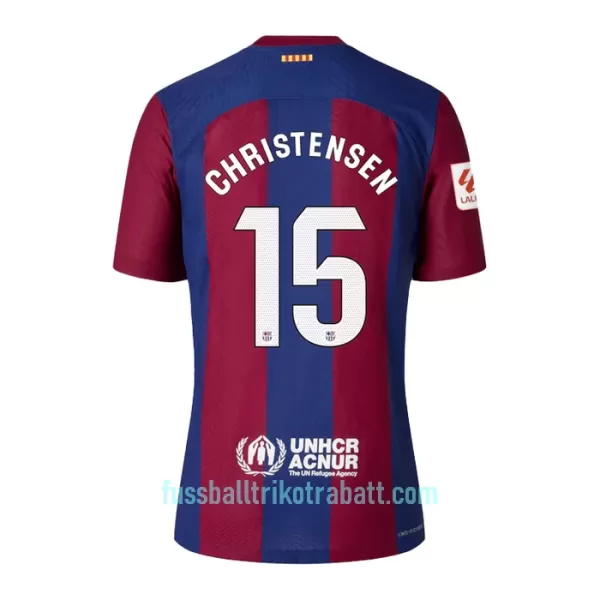 Günstige FC Barcelona Christensen 15 Herrentrikot Heim 2023/24 Kurzarm