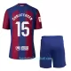 Günstige FC Barcelona Christensen 15 Kindertrikot Heim 2023/24 Kurzarm