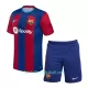 Günstige FC Barcelona Kindertrikot Heim 2023/24 Kurzarm