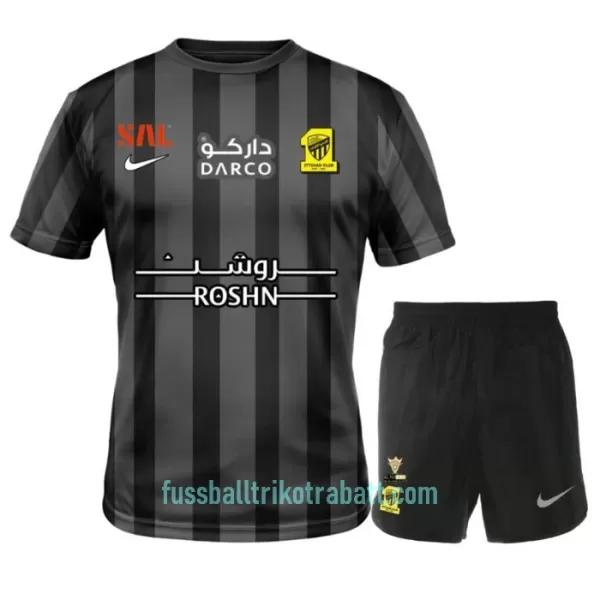 Günstige Al Ittihad Kindertrikot Auswärts 2022/23 Kurzarm