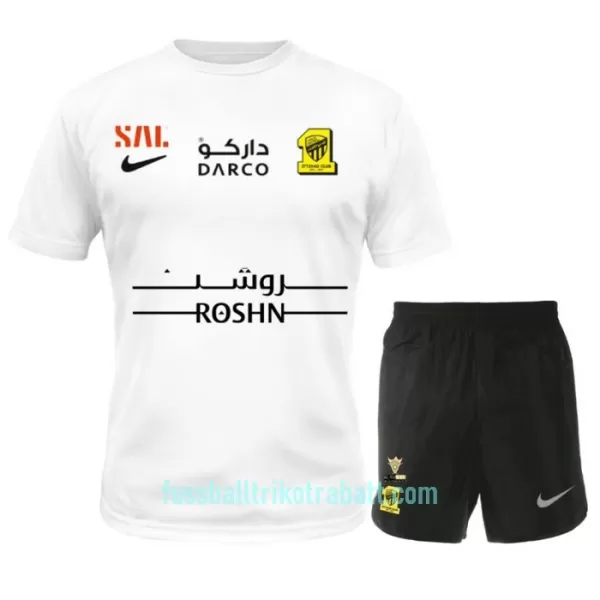 Günstige Al Ittihad Kindertrikot Ausweich 2022/23 Kurzarm