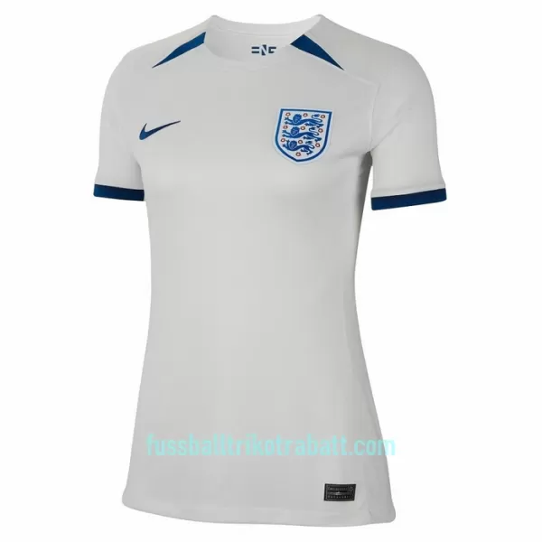 Günstige England World Cup Damentrikot Heim 2023 Kurzarm