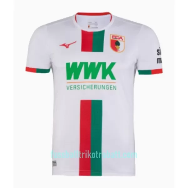 Günstige FC Augsburg Herrentrikot Heim 2023/24 Kurzarm