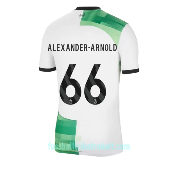 Günstige Liverpool Alexander-Arnold 66 Herrentrikot Auswärts 2023/24 Kurzarm