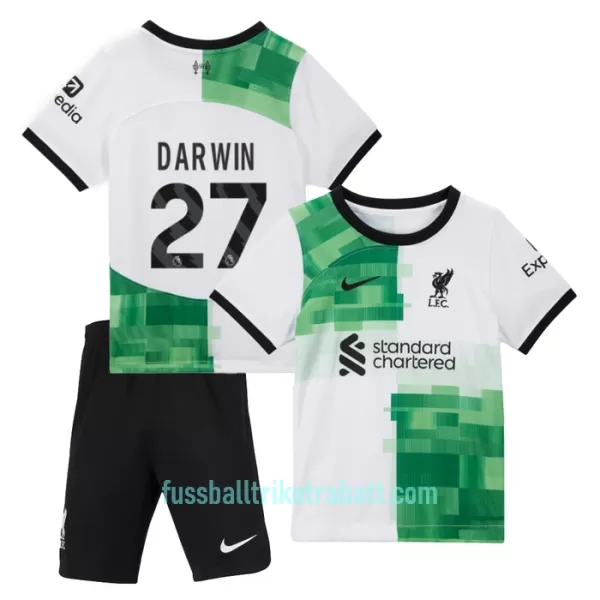 Günstige Liverpool Darwin 27 Kindertrikot Auswärts 2023/24 Kurzarm