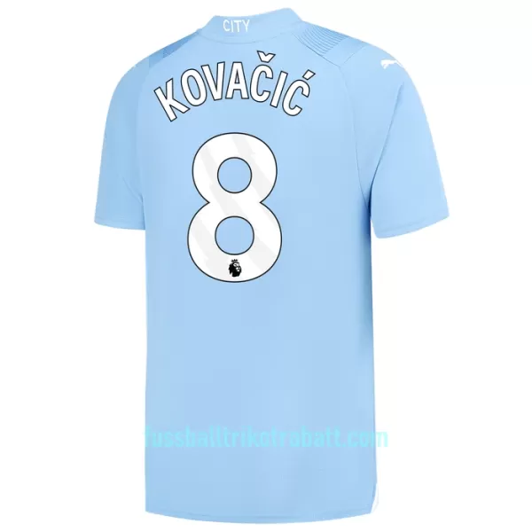 Günstige Manchester City Kovacic 8 Herrentrikot Heim 2023/24 Kurzarm