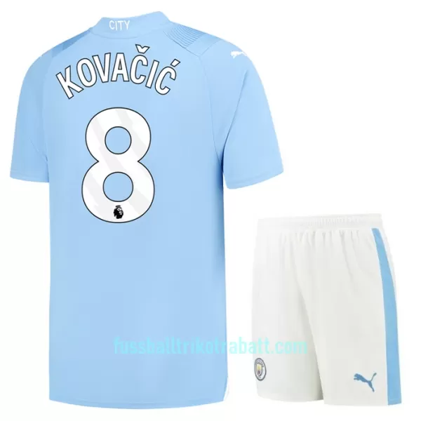 Günstige Manchester City Kovacic 8 Kindertrikot Heim 2023/24 Kurzarm