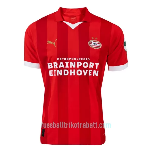 Günstige PSV Eindhoven Herrentrikot Heim 2023/24 Kurzarm