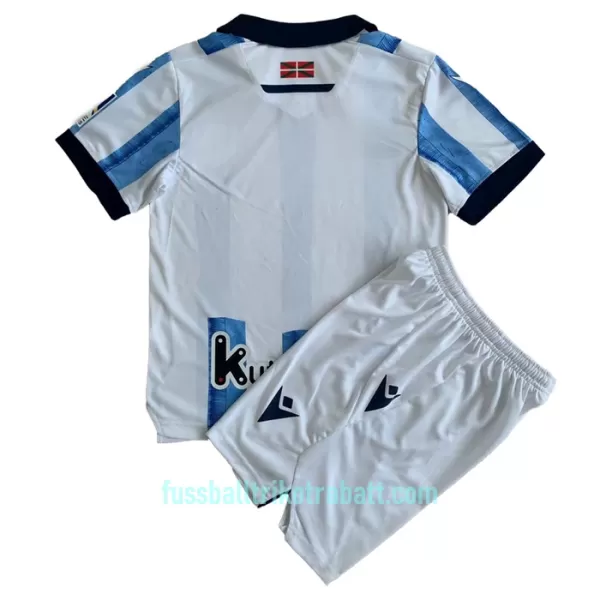 Günstige Real Sociedad Kindertrikot Heim 2023/24 Kurzarm