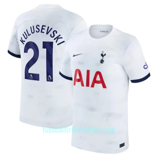 Günstige Tottenham Hotspur Kulusevski 21 Herrentrikot Heim 2023/24 Kurzarm