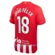 Günstige Atlético Madrid Joao Felix 18 Kindertrikot Heim 2023/24 Kurzarm