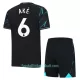 Günstige Manchester City Ake 6 Kindertrikot Ausweich 2023/24 Kurzarm