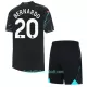 Günstige Manchester City Bernardo 20 Kindertrikot Ausweich 2023/24 Kurzarm