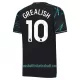 Günstige Manchester City Grealish 10 Herrentrikot Ausweich 2023/24 Kurzarm