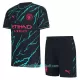 Günstige Manchester City Kindertrikot Ausweich 2023/24 Kurzarm