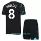 Günstige Manchester City Kovacic 8 Kindertrikot Ausweich 2023/24 Kurzarm