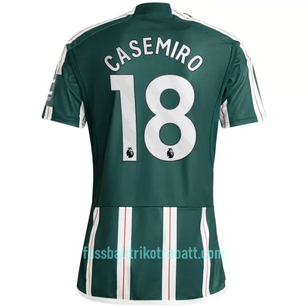 Günstige Manchester United Casemiro 18 Herrentrikot Auswärts 2023/24 Kurzarm