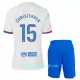 Günstige FC Barcelona Christensen 15 Kindertrikot Auswärts 2023/24 Kurzarm